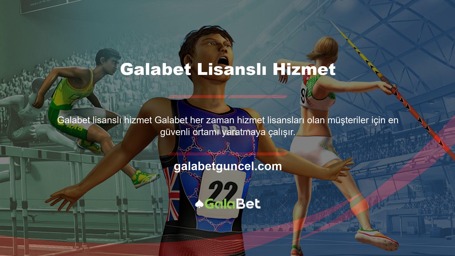 Oyun kategorileri bölümünde spor bahisleri için iki isim var